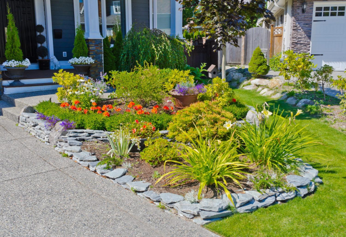 Клумба для дачи: как своими руками создать цветочный оазис (60 фото)