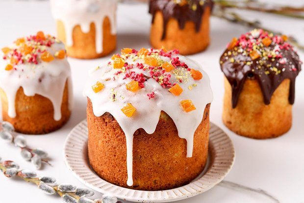 Глазурь для пасхального кулича: лучшие рецепты