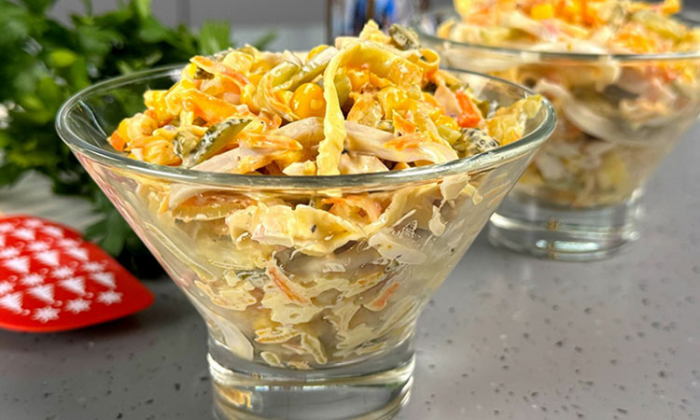 Салат с кальмарами по-камчатски: главная закуска на любом столе