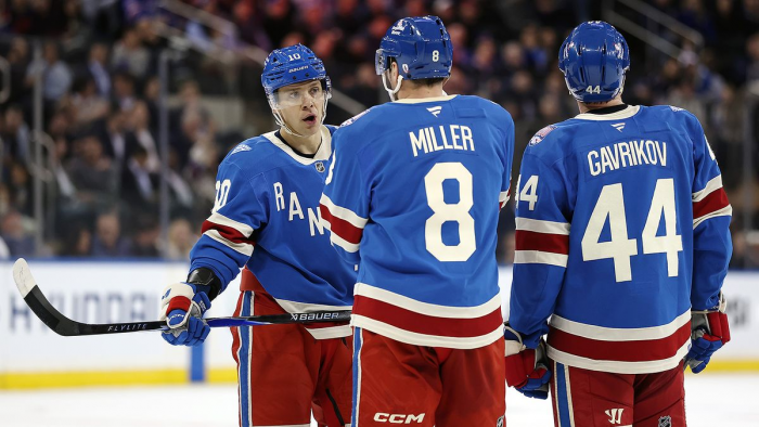 Владислав Гавриков забросил 12-ю шайбу в сезоне НХЛ, поразив ворота «Нью-Джерси»