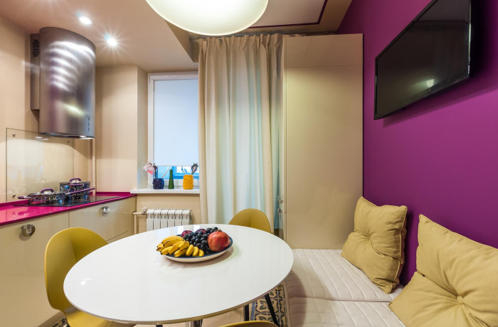 Диван на кухню: нюансы выбора мебели для комнат разных площадей и стилей (62 фото)