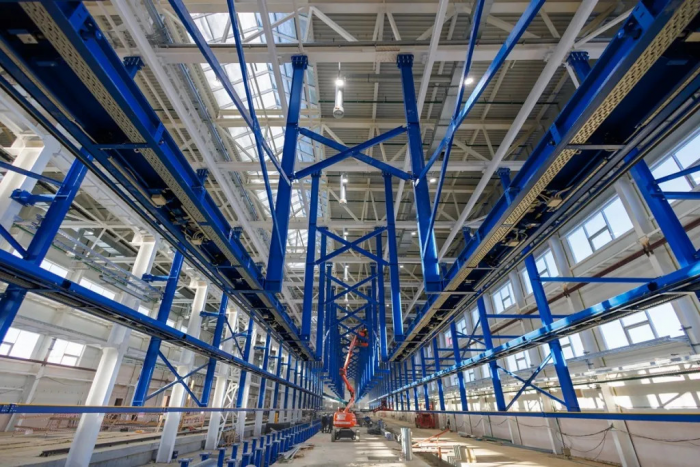 Огромный корпус первого в России завода высокоскоростных поездов готов к началу установки оборудования