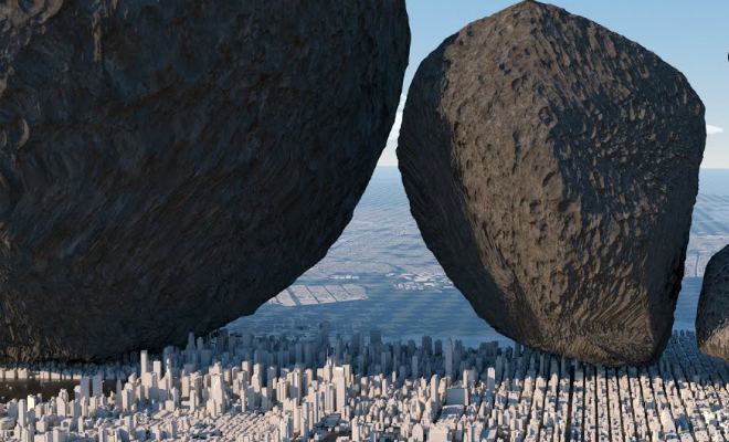 20 известных астероидов по сравнению с городом-миллионником: сопоставляем размеры