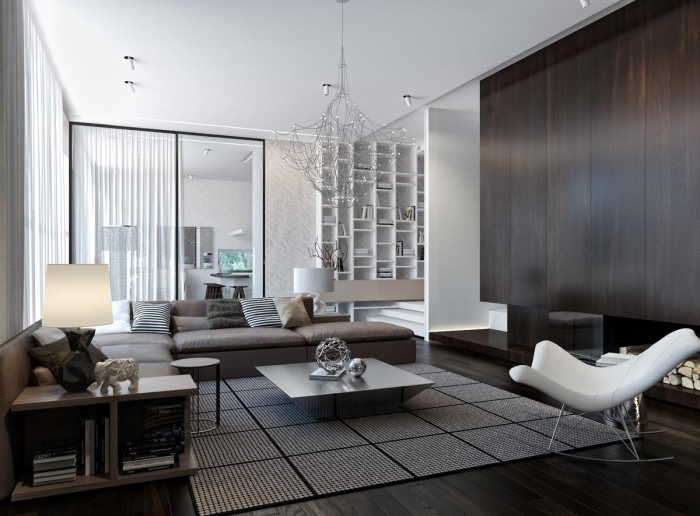 Как выбрать люстру для натяжного потолка в зал и другие комнаты (67 фото)