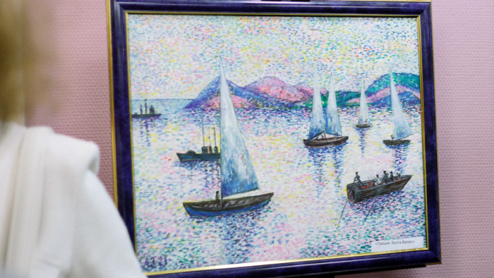 Выставка в Доме русского зарубежья: в картинах Людмилы Зотовой хочется поселиться