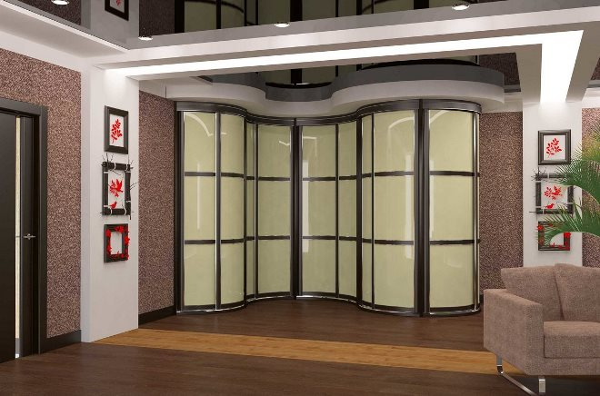 Шкаф-купе в интерьере: разновидности и особенности дизайна (104 фото)