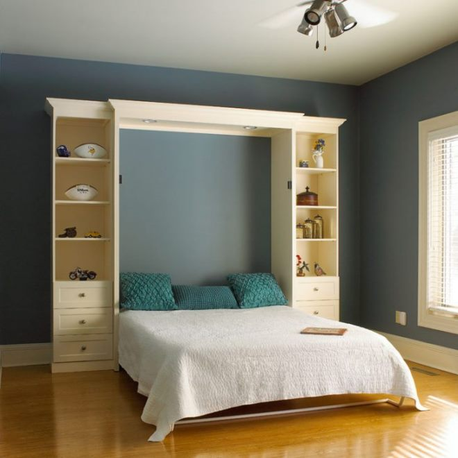 Встроенная кровать: особенности, виды, способы установки (58 фото)