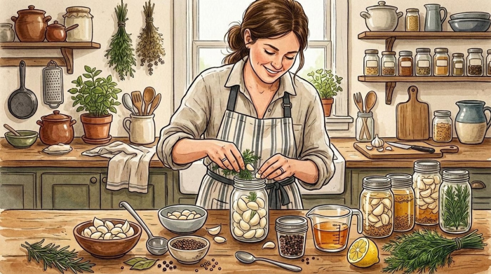 Маринование чеснока на зиму: какой сорт выбрать, как приготовить маринад и хранить заготовки