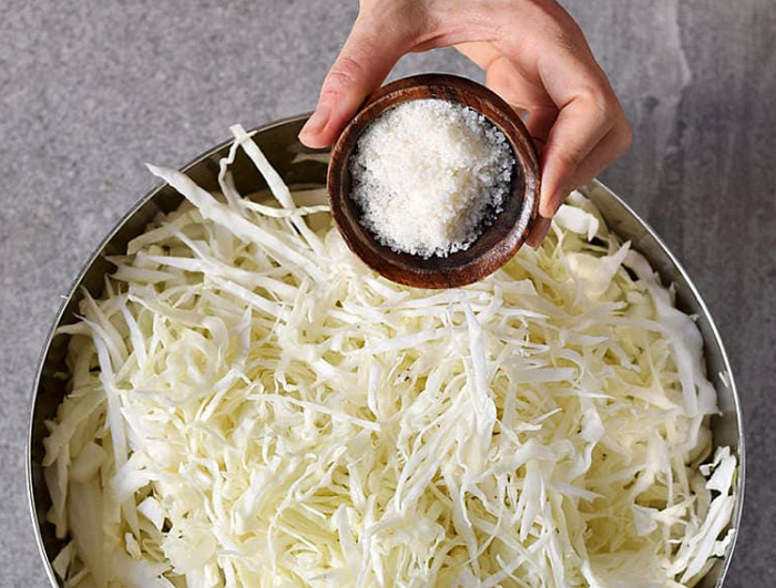 Квашенная капуста особая. Ресторанный рецет