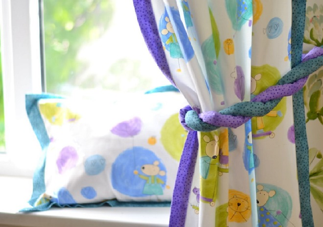 Шторы в детскую комнату: как выбрать лучшую модель (136 фото)