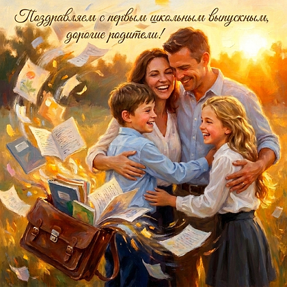 Открытки на выпускной в начальной школе: 60+ картинок и поздравлений