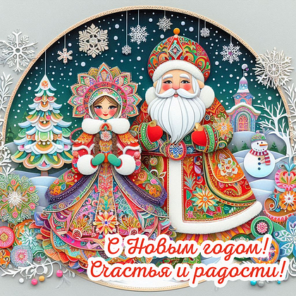 Открытки с Новым годом 2026: скачать 150+ картинок и поздравлений