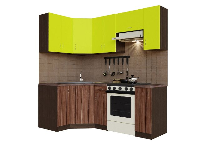 Угловой кухонный гарнитур: особенности расположения и секреты дизайна (82 фото)