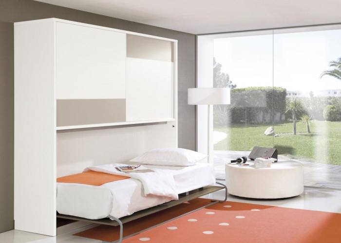 Встроенная кровать: особенности, виды, способы установки (58 фото)