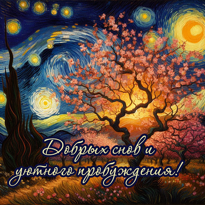 Открытки с пожеланием спокойной ночи: 100+ красивых картинок