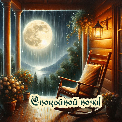 Открытки с пожеланием спокойной ночи: 100+ красивых картинок