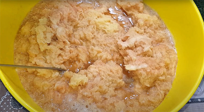 Картофельная колбаса на горячее. Расход мяса минимальный, но вкус получается насыщенный