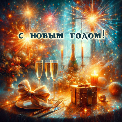 Открытки с Новым годом — 2026: 60+ картинок и поздравлений