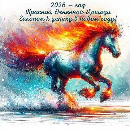 Открытки с Новым годом 2026: скачать 150+ картинок и поздравлений