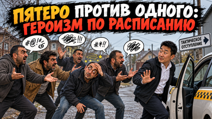 Хлопнул дверью – прилёг на асфальт: как ростовский таксист-якут нокаутировал армянскую братву и красиво сделал ноги