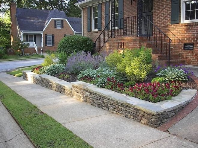 Дизайн двора частного дома: правила создания гармоничного пространства в разных стилях (124 фото)