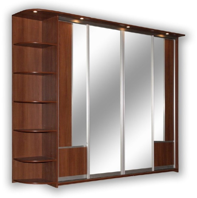 Шкаф-купе в интерьере: разновидности и особенности дизайна (104 фото)