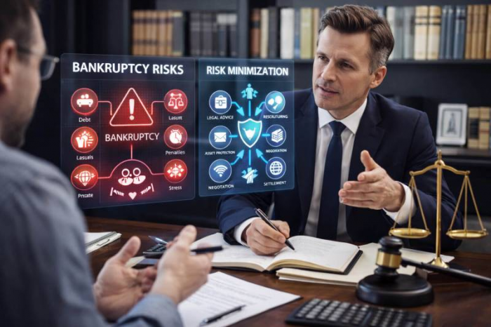 Риски при банкротстве и их минимизация: разбор юриста