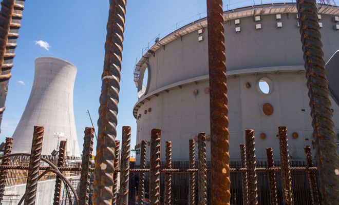 Стройка фундамента атомной станции на видео. Арматуры одного энергоблока хватит на целый город