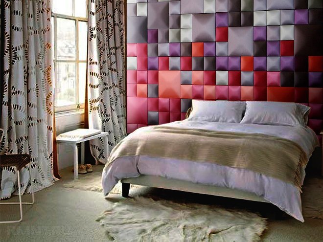 Мягкие стеновые панели – новое звучание старинного декора помещений (65 фото)