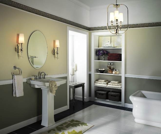 Освещение в ванной комнате: фото, возможные варианты (65 фото)