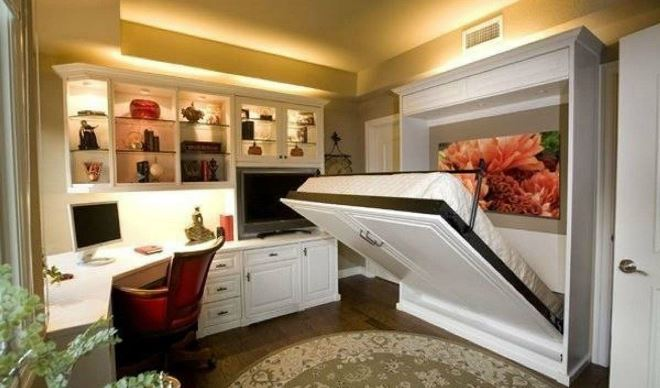 Встроенная кровать: особенности, виды, способы установки (58 фото)