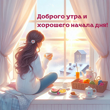 Открытки с добрым утром: 140+ картинок и пожеланий хорошего дня
