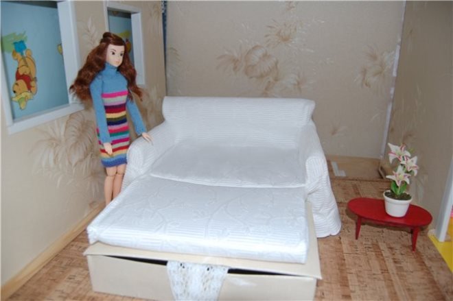 Мебель из картона: оригинальные идеи создания кукольных предметов (51 фото)