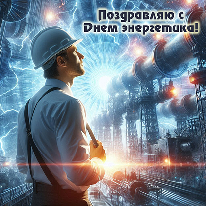 Открытки на День энергетика: 40+ картинок и поздравлений