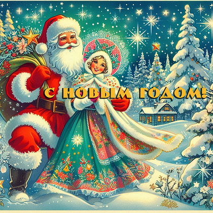 Открытки с Новым годом 2026: скачать 150+ картинок и поздравлений