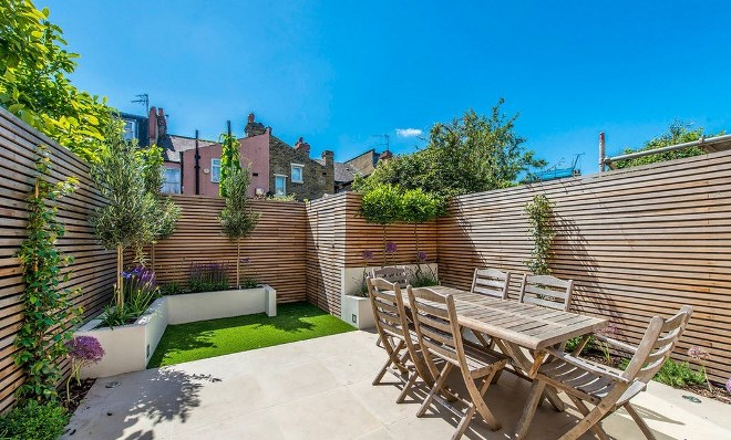 Дизайн двора частного дома: правила создания гармоничного пространства в разных стилях (124 фото)