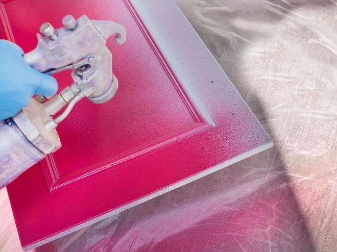 Как покрасить фасад кухни своими руками (81 фото)