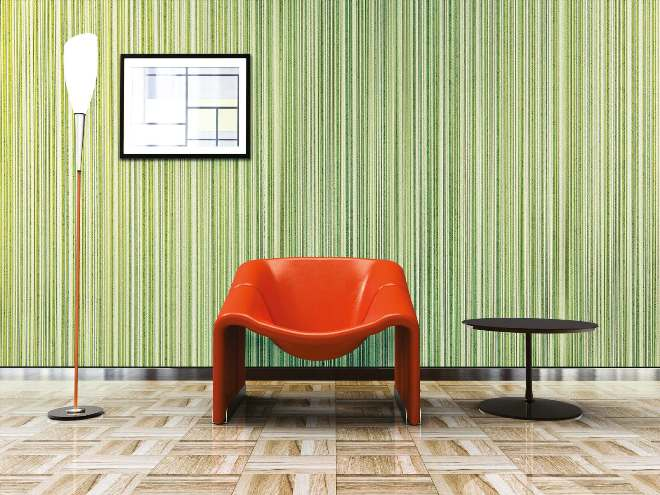Обои в полоску: как создать нестандартный дизайн комнаты с помощью простых линий (104 фото)