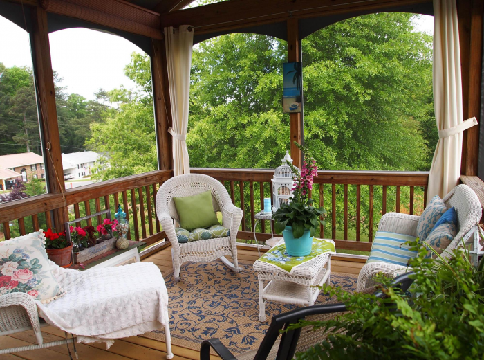 Веранда в частном доме: самые беспроигрышные варианты оформления (71 фото)