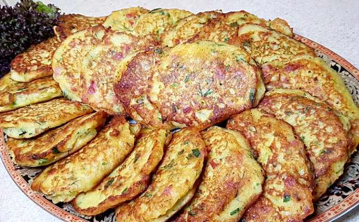 Добавляем немного дрожжей в картофельнын оладьи. Вкус сразу стал интереснее