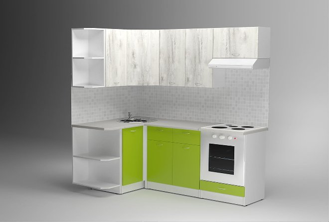 Угловой кухонный гарнитур: особенности расположения и секреты дизайна (82 фото)