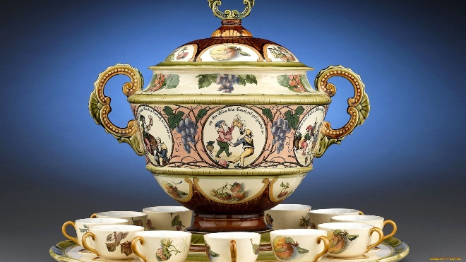 Фарфоровая посуда – создаваемая веками изысканность (53 фото)
