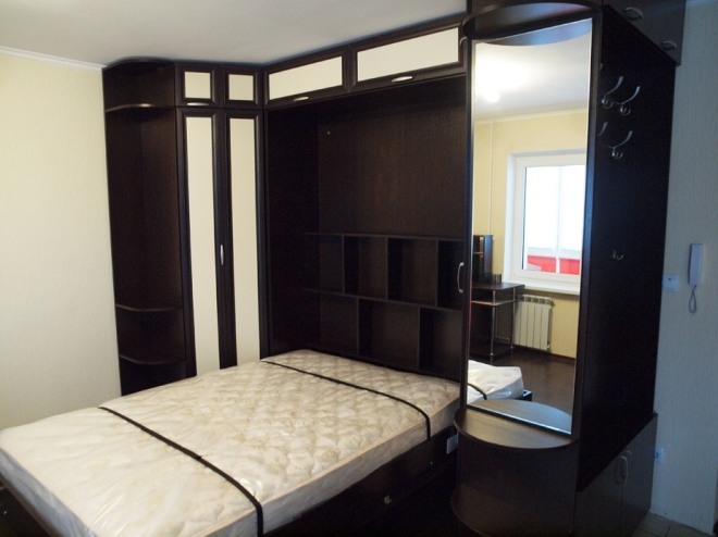 Встроенная кровать: особенности, виды, способы установки (58 фото)