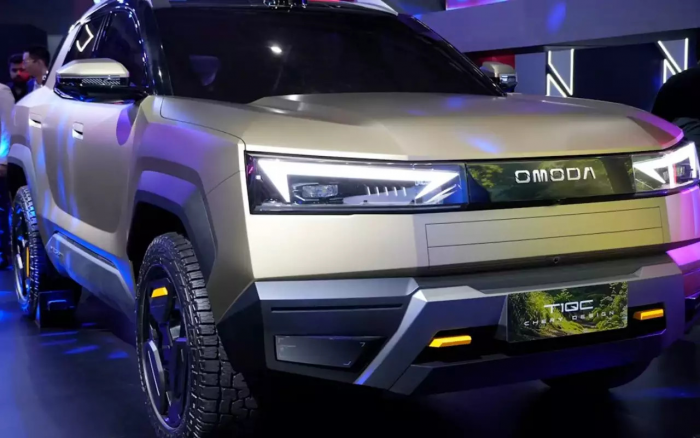 Новый Omoda X: внедорожная внешность и интерьер в стиле Lamborghini