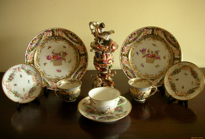 Фарфоровая посуда – создаваемая веками изысканность (53 фото)