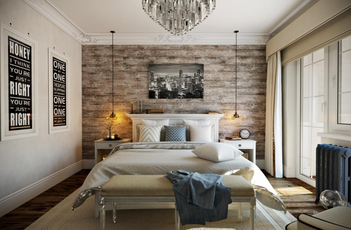 Дизайн спальни 12 кв.м: интересные идеи и полезные советы (56 фото)