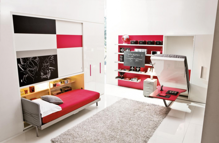 Встроенная кровать: особенности, виды, способы установки (58 фото)