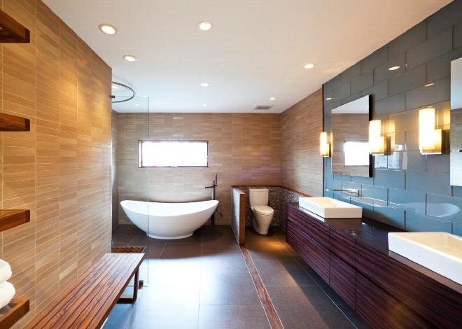 Освещение в ванной комнате: фото, возможные варианты (65 фото)