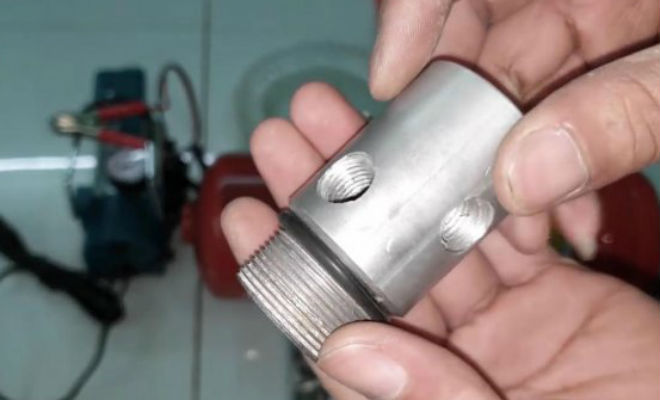Старый огнетушитель пригодится: мастер сделал компрессор и снял процесс на видео