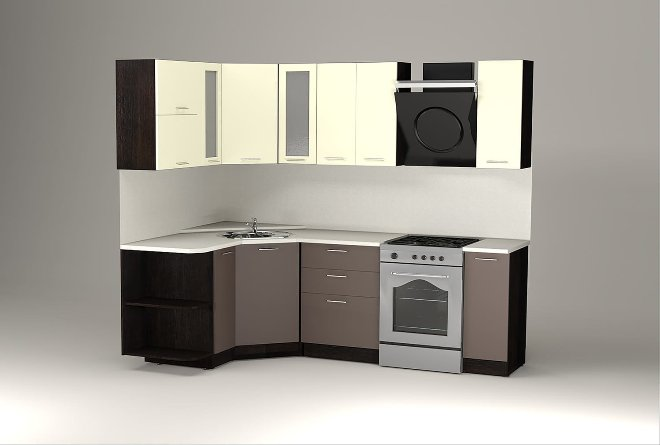 Угловой кухонный гарнитур: особенности расположения и секреты дизайна (82 фото)